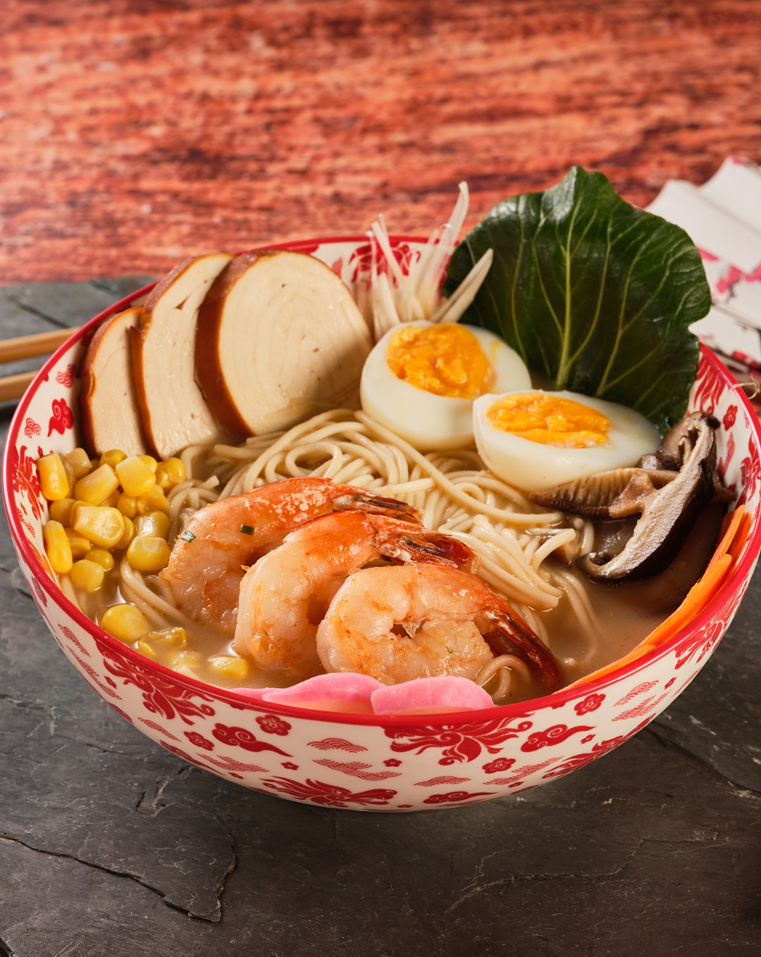 Ramen de Langostinos